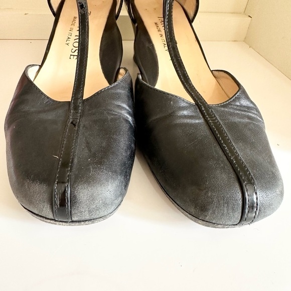 Taryn Rose Black T-Strap Heels size 5 - Picture 3 of 6